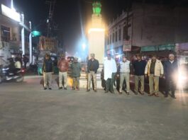 श्रावस्ती में भिनगा पुलिस ने हटाया अतिक्रमण:अवैध ठेले-रेहड़ी हटाकर यातायात सुगम किया, अतिक्रमणकारियों को चेतावनी दी गई