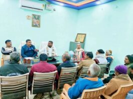 अटल बिहारी वाजपेई जन्म शताब्दी समारोह की तैयारी बैठक:बिस्कोहर कार्यालय में हुई, जिलामंत्री ने की अध्यक्षता