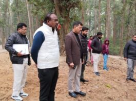 पर्यटन परियोजना का जिलाधिकारी ने निरीक्षण किया: चौक स्थित निर्माणाधीन रामग्राम के गुणवत्ता और समय पर काम पूरा करने के निर्देश दिए – Darahata(Nichlaul) News