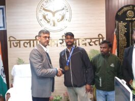 एथलेटिक्स में श्रावस्ती के धर्मेन्द्र ने हासिल किया स्वर्ण पदक, पवन कुमार व कृष्ण गोपाल ने प्राप्त किया रजत पदक