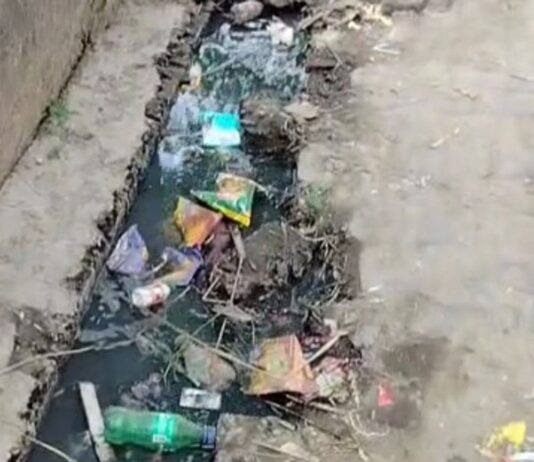 लेदवा गांव में नालियों की सफाई न होने से बीमारी:ग्रामीण प्रशासन से नाराज, तत्काल कार्रवाई की मांग