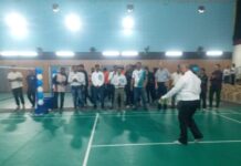 मड़वा विद्युत संयंत्र के जूनियर क्लब में पाॅवर कंपनीज अंतरक्षेत्रीय बैडमिंटन स्पर्धा का आगाज
