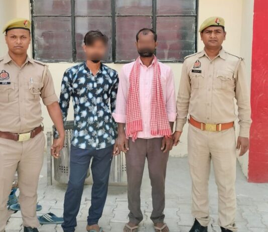 हत्या के प्रयास में दो वांछित आरोपी गिरफ्तार:सिद्धार्थनगर में पुलिस ने की कार्रवाई, न्यायालय भेजा