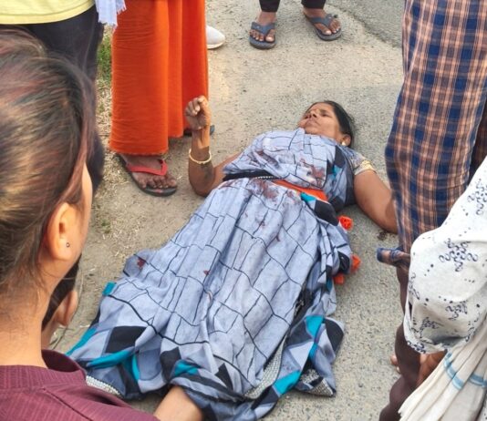 सिकंदराजीतपुर में अज्ञात वाहन की टक्कर:महिला गंभीर रूप से घायल, अस्पताल में भर्ती