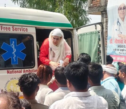 ओवरटेक में बाइको की भिड़ंत, दो की मौत:बस्ती में सरयू अस्पताल के सामने हादसा, दोनों राइडर एक ही गांव के थे