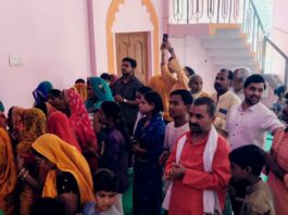 जमुनहा में राम नवमी पर श्री राम जन्मोत्सव:गायत्री शक्ति पीठ पर विहिप-बजरंग दल ने किया आयोजन