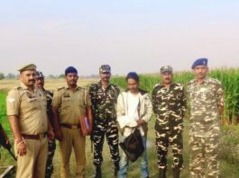 भारत-नेपाल सीमा पर SSB-यूपी पुलिस की कार्रवाई:1.46 किलो चरस के साथ नेपाली नागरिक गिरफ्तार