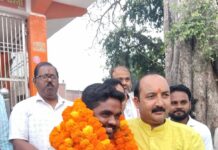 बस्ती-रुधौली नगर पंचायत में शासन द्वारा रोहित अग्रहरि को बनाया गया मनोनीत सभासद