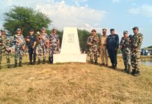 इंडो-नेपाल सीमा पर सुरक्षा व्यवस्था के दृष्टिगत पुलिस, SSB व नेपाल पुलिस की संयुक्त पेट्रोलिंग*