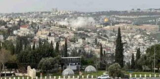 ईद की नमाज के बीच अचानक धमाका! मस्जिद के पास गिरी ईरानी मिसाइल, दहशत में आए लोग