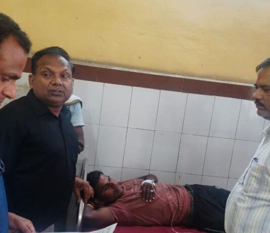 कैसरगंज में जंगली जानवर का हमला, युवक घायल:एसडीएम ने सीएचसी में घायल का जायजा लिया