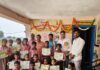 परसा-दमया प्राथमिक विद्यालय में वार्षिक परीक्षाफल, पुरस्कार वितरित:भाजपा नेता नितेश शर्मा ने मेधावी छात्रों को सम्मानित किया