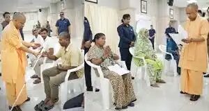 जनता दर्शन में CM योगी का बड़ा संदेश, बोले- बेफिक्र होकर देशसेवा करें
