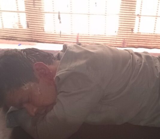 पटना गांव के पास बाइक की टक्कर:हादसे में युवक गंभीर घायल, इलाज के लिए जिला अस्पताल रेफर