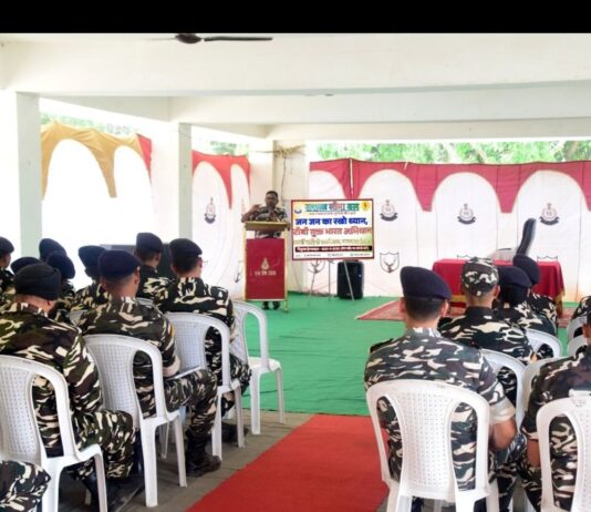 59वीं वाहिनी में टीबी मुक्त भारत अभियान के तहत सत्र:जवानों को क्षय रोग के लक्षण और बचाव की जानकारी दी गई