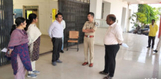 राज्य सेवा एवं राज्य वन सेवा प्रारंभिक परीक्षा कल, कलेक्टर ने किया तैयारियों का निरीक्षण