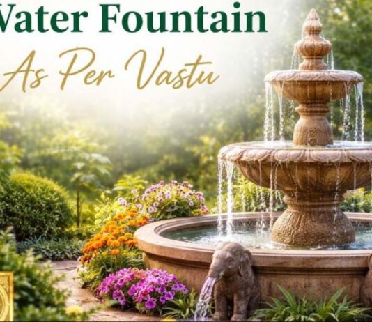 उत्तर दिशा में फव्वारा लगाना समृद्धि कारक News Desk