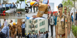 अग्नि सुरक्षा सप्ताह’: अस्पताल, मॉल और स्कूलों में मॉक ड्रिल, सिखाए गए बचाव के तरीके