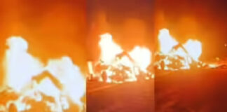 मिर्जापुर में भीषण सड़क हादसा: ट्रक-कार-बोलेरो टक्कर के बाद आग, 11 की दर्दनाक मौत