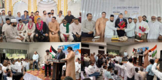 फिलिस्तीन के राजदूत अब्दुल्लाह अबूशावेश ने रामपुर में विभिन्न कार्यक्रमों में लिया हिस्सा