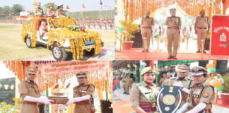 रिजर्व पुलिस लाइन्स में ‘दीक्षांत परेड समारोह 2025-26 का भव्य आयोजन