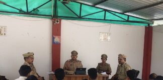 ठूठीबारी में नए थानाध्यक्ष अमित कुमार सिंह ने मीडिया से:आपसी समन्वय व सक्रिय पुलिसिंग से अपराधमुक्त क्षेत्र बनाने का दिया भरोसा