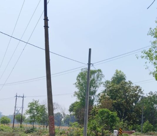 बिजली विभाग पर सौभाग्य योजना में भ्रष्टाचार के आरोप:कैसरगंज में स्वीकृत गांव से हटाकर दूसरी जगह खंभे लगाने की शिकायत, जांच के आदेश