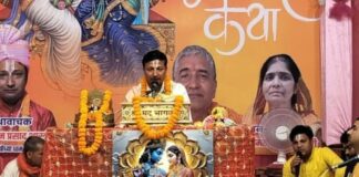 बस्ती में धूमधाम से मनाया गया श्रीकृष्ण जन्मोत्सव:कप्तानगंज ब्लॉक के पैदा गांव में उमड़ी श्रद्धालुओं की भीड़