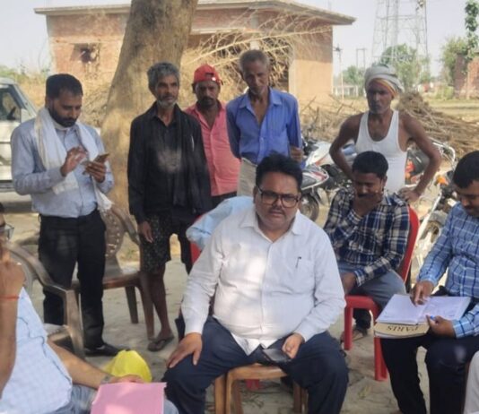 किसान रजिस्ट्री अभियान तेज करने के निर्देश:बहादुरपुर में वार्ड 14 में लगा कैंप, उप कृषि निदेशक ने किया निरीक्षण