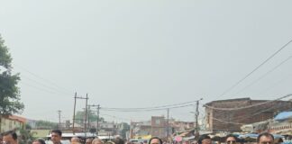 भाजपा ने नारी शक्ति वंदन अधिनियम पर निकाला जुलूस:महराजगंज में सदर विधायक और जिला उपाध्यक्ष ने किया नेतृत्व