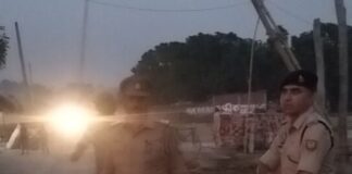 बैसाखी अमावस्या में बाबा बूढ़ेश्वर नाथ मंदिर में सुरक्षा:लाखों श्रद्धालुओं के लिए पुलिस बल दो शिफ्टों में तैनात