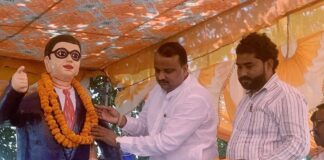 सिसवा में आंबेडकर जयंती मनाई गई:समानता, एकता और भाईचारे को बढ़ावा देने का संकल्प लिया