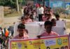 कैथवलिया सर्वजीत में ‘स्कूल चलो अभियान’ रैली:अभिभावकों से बच्चों को सरकारी स्कूल भेजने का अनुरोध किया गया