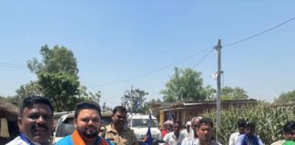 रामपुर बस्ती में अंबेडकर जयंती मनाई:जमुनहा ब्लॉक प्रमुख शिवम जायसवाल ने दी श्रद्धांजलि