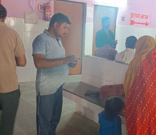 गेहूं काटते समय महिला को सांप ने डसा:हालत बिगड़ने पर सीएचसी मल्हीपुर में भर्ती कराया