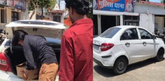 नर्मदापुरम: पुलिस की बड़ी कार्रवाई, कार से दो लाख की अवैध शराब की जब्त