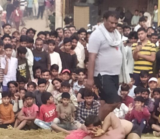बाबागंज में दो दिवसीय विराट कुश्ती दंगल संपन्न:देश-विदेश के पहलवानों ने दिखाया दम, विजेताओं को मिला पुरस्कार