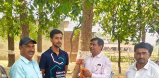 आदर्श वर्मा बने जीएसटी इंस्पेक्टर:बस्ती के कौड़ीकोल गांव में हुआ भव्य स्वागत