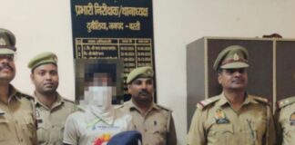 चैन स्नैचिंग के दो मामलों का खुलासा:बस्ती पुलिस ने आरोपियों को किया गिरफ्तार, साथी फरार