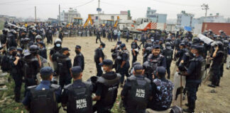 काठमांडू में अवैध बस्ती को सुरक्षाकर्मियों ने घेरा, अतिक्रमण विरोधी अभियान शुरू