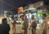पनियरा में पुलिस का सघन वाहन चेकिंग अभियान:बिना हेलमेट चालकों के चालान काटे, कई को दी नसीहत