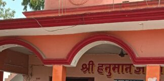 हुजूरपुर के हनुमान मंदिर में चोरी, दान पत्र खाली:पुजारी ने मुख्य गेट खुला देखा, सीसीटीवी की जांच कर रही पुलिस