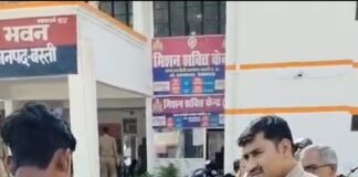 बस्ती – रूधौली पुलिस द्वारा संदिग्ध व्यक्ति/वाहन का किया चेकिंग