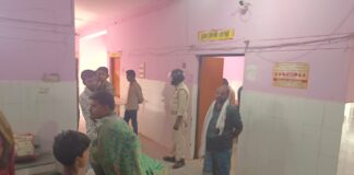 शिकारी गांव के पास बाइक सवार सड़क हादसे में गंभीर रूप से घायल, बहराइच रेफर