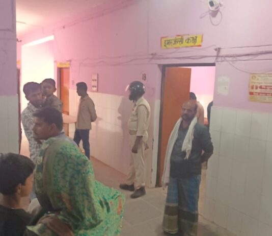 शिकारी गांव के पास बाइक सवार सड़क हादसे में गंभीर रूप से घायल, बहराइच रेफर