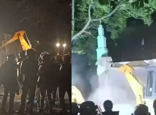लखनऊ में बड़ी कार्रवाई, सरकारी जमीन पर बनी मस्जिद पर गरजा बाबा का बुलडोजर
