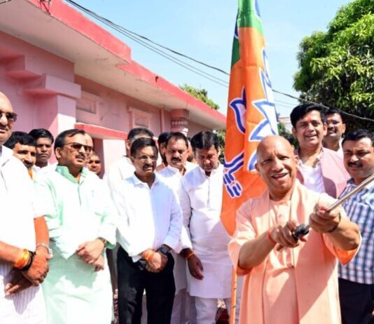 संस्थापकों के आदर्शों और कार्यकर्ताओं के समर्पण से भाजपा दुनिया की सबसे बड़ी राजनीतिक पार्टी : सीएम योगी