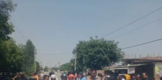 तेज रफ्तार कार की टक्कर से सपा नेता की मौत,स्थानीय लोगों ने ड्राइवर को दबोचा