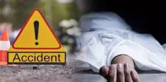 दो मोटरसाइकिलों की भिड़ंत में दंपति सहित तीन की मौत, दो घायल