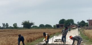श्रावस्ती में 900 मीटर RCC सड़क बनी:मध्य नगर से रामगढ़ी जाने वालों को मिली राहत